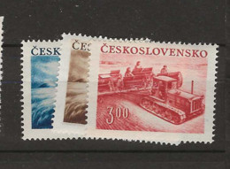 1952 MNH Tschechoslowakei, Mi 724-26 Postfris** - Neufs