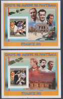 MALI 1998 FOOTBALL WORLD CUP 4 IMPERFORATED S/SHEETS EPREUVE DE LUXE - 1998 – Frankreich