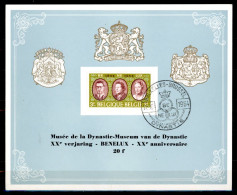 BE   1306   ---   Anniversaire Du BENELUX  - Commemorative Documents