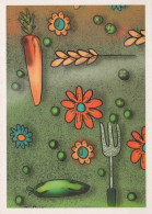 FIORI Vintage Cartolina CPSM #PBZ486.A - Fleurs