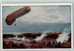 39413901 - Fesselballon Unsere Artillerieeinwirkung Beobachtend Deutscher Luftflotten-Verein - Schulze, Hans Rudolf