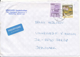 Hungary Cover Sent To Denmark Nagybajom 17-12-2004 - Storia Postale