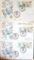 3 PLIS, Voyages Vers Les Amériques, Correo De Indias, Espana, Espagne, Espamer 77, - Altri & Non Classificati