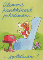 CHIEN Animaux Vintage Carte Postale CPSM #PAN781.FR - Hunde