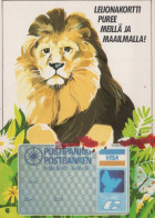 LEÓN Animales Vintage Tarjeta Postal CPSM #PBS061.ES - Leoni