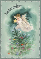 ENGEL WEIHNACHTSFERIEN Feiern & Feste Vintage Ansichtskarte Postkarte CPSM #PAH545.DE - Anges