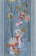 ENGEL WEIHNACHTSFERIEN Vintage Ansichtskarte Postkarte CPSMPF #PAG784.DE - Engel