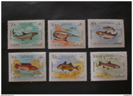 LEBANON 1968 Fauna - Fish MNH - Libanon