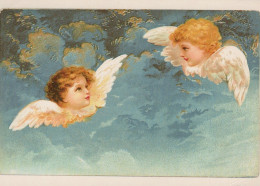 ANGELO Buon Anno Natale Vintage Cartolina CPSM #PAH035.IT - Anges