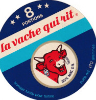 ETIQUETTE FROMAGE VACHE QUI RIT -  8 PORTIONS - 170G - NUM 452 - Fromage