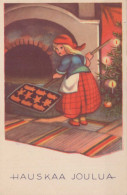 Neujahr Weihnachten KINDER Vintage Ansichtskarte Postkarte CPSMPF #PKD262.DE - New Year