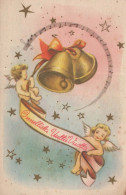 ENGEL Weihnachten Vintage Ansichtskarte Postkarte CPSMPF #PKD755.DE - Anges