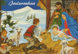 Jungfrau Maria Madonna Jesuskind Weihnachten Religion Vintage Ansichtskarte Postkarte CPSM #PBP707.DE - Jungfräuliche Marie Und Madona