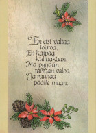 Buon Anno Natale Vintage Cartolina CPSM #PAV298.IT - Anno Nuovo