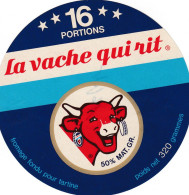 ETIQUETTE FROMAGE VACHE QUI RIT -   16 PORTIONS - 320G - - Fromage