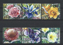 New Zealand 2001 Garden Flowers Y.T. 1824/1829  (0) - Used Stamps
