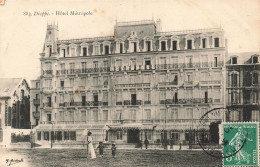 FRANCE - Dieppe - Vue Sur L'hôtel Métropole - Vue Générale - Face à L'entrée - Animé - Carte Postale Ancienne - Dieppe