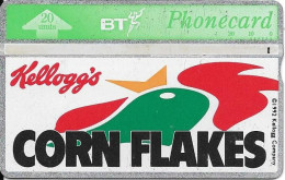 Great Britain: British Telecom - 302H Kellogg's Corn Flakes - BT Edición Publicitaria