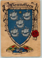 39472804 - Wappen Bonnetiers Schiff Stern Siegel Blau Gold Rot - Otros & Sin Clasificación