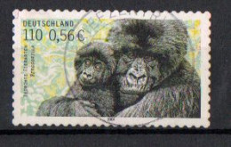 Germany - 2001 - Endangered Animal - Gorilla Gorilla Beringei - Used. - Usados