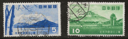 Japon 1953 N° Y&T : 536 Et 537  Obl. - Gebruikt