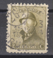 COB 166 Oblitération Centrale BRUGGE 3 + Cachet Facteur 26 - 1919-1920 Roi Casqué