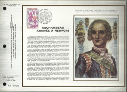 FRANCE -  Rochambeau ,  2éme Centenaire De L'arrivée à Newport - N° 544 S Du Catalogue CEF - 1980-1989