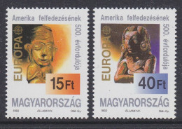 Europa Cept 1992 Hungary 2v ** Mnh (59601A) - 1992