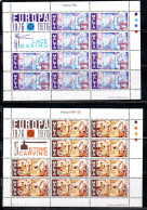 MALTA 1976 EUROPA CEPT UNITA COMPLETE SET BLOCK SHEET BLOCCO FOGLIETTI  SERIE COMPLETA MNH - Malte