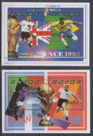 ZAIRE 1998 FOOTBALL WORLD CUP 2 S/SHEETS AND SHEETLET - 1998 – Frankrijk