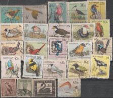 AUSTRALIA USED STAMP LOT ON BIRDS - Collections, Lots & Séries