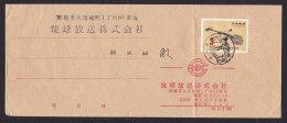 Ryukyu Islands: Cover, 1967, 1 Stamp, String Music Instrument, Heritage, Culture (minor Damage; Fold) - Riukiu-eilanden