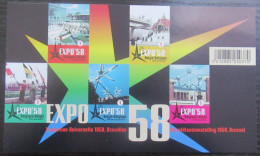 BL158 'expo 1958' - Ongetand - Côte: 40 Euro - 2001-…