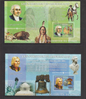Democratic Republic Of Congo 2006 American Presidents / Rotary S/S Set Of 4 IMPERFORATE MNH ** - Autres & Non Classés