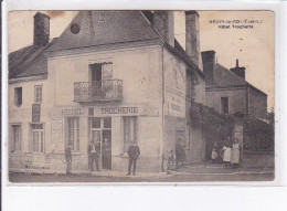 NEUVY-le-ROI: Hôtel Trocherie - état - Neuvy-le-Roi