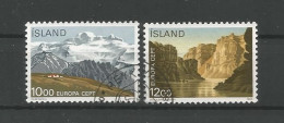 Iceland 1986 Landscapes Y.T. 601/602 (0) - Usados