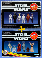 STAR WARS 4 - 2 Coffrets Collector De 12 Figurines / Hasbro Retro Collection Multipack 1 + 2 - 100% NEW - Autres & Non Classés