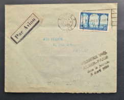 ALGÉRIE,  Timbre N ° 83 Avec Griffe 1er Vol Alger - Paris Dans La Journée 2 Avril  1935. - Lettres & Documents