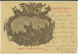PIEMONTE REALE CAVALLERIA ASSEDIO DI TORINO 1705 - Enseñanza, Escuelas Y Universidades