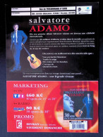 Publicité, Spectacle, Musique & Musiciens, Bon De Précommande, 2002, Salvatore Adamo, Frais Fr 2.15 E - Publicidad