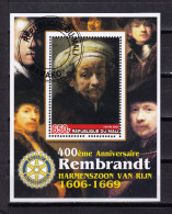 LI07 Mali 2006 400 Anniv Of Rembrandt Harmenszoon Van Rijn Cinderella Mini Sheet - Vignetten (Erinnophilie)