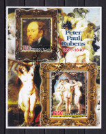 LI07 Mali 2005 Peter Paul Rubens Cinderella Used Mini Sheet - Vignetten (Erinnophilie)