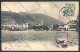 Verbania Omegna Barca STRAPPINO Cartolina ZQ7779 - Verbania