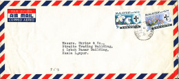 Malaysia Sarawak Air Mail Cover Sent To Kuala Lumpur Kuching 3-6-1967 - Malesia (1964-...)