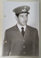 PH - Ph Original - 11,5 X 17.5 Cm - FUERZA AEREA ARGENTINA - FOTO PERFIL OFICIAL Y FIRMA CABO PRINCIPAL - 1980 - Guerra, Militares