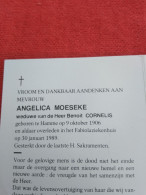 Doodsprentje Angelica Moeseke / Hamme 9/10/1906 - 30/1/1989 ( Benoit Cornelis ) - Religione & Esoterismo