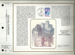 FRANCE -  SOLESMES Abbaye Saint-Pierre - N° 550 S Du Catalogue CEF - 1980-1989