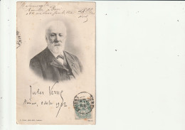 Portrait De Jules Verne 1902 - Carte Précurseur - Escritores