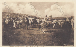 CARTOLINA  C9 ERITREA,AFRICA ORIENTALE-FESTE DEL MASCAL (CROCE)-(RIPRODUZIONE)-FORMATO PICCOLO-STORIA,NON VIAGGIATA - Erythrée