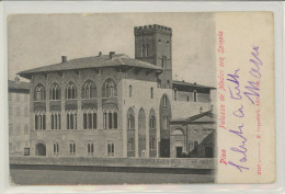 PISA - PALAZZO DE' MEDICI ORA SPINOLA -VIAGG.1909 - Pisa